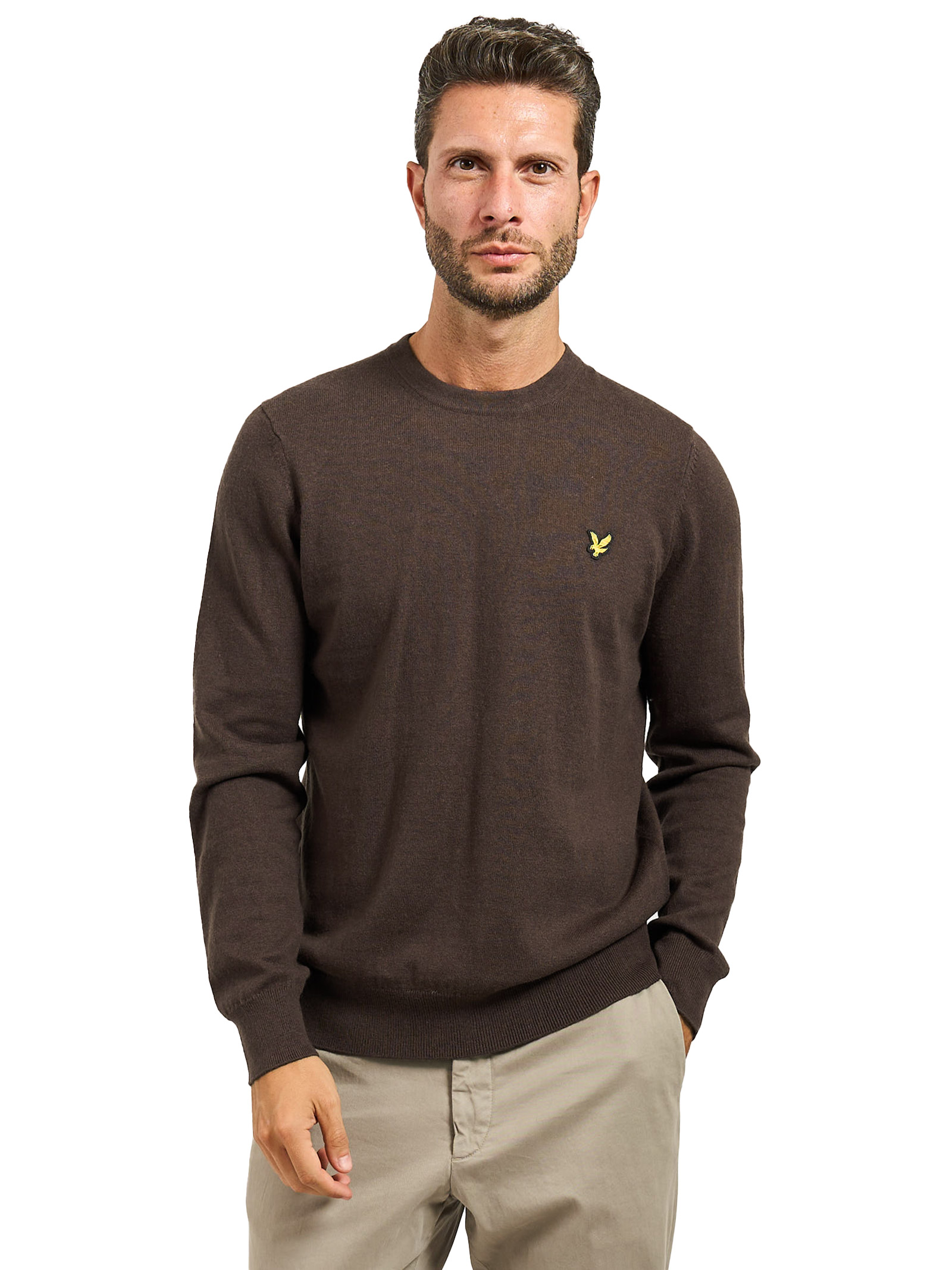 Maglione Vintage HUGO BOSS Uomo Blu A Righe In Cotone Taglia XL