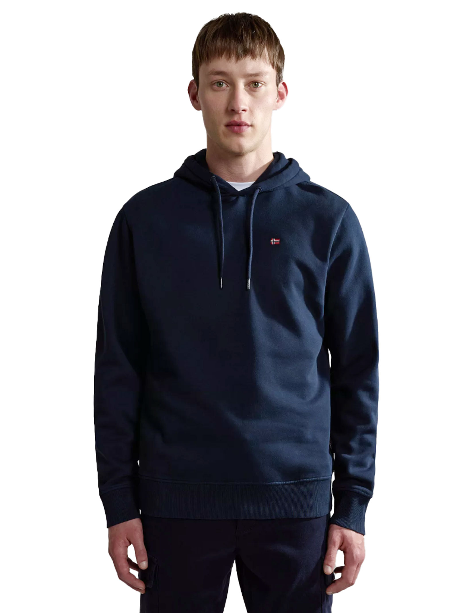 NAPAPIJRI Felpa Uomo Bellary Fantasy, Stampa Tutta Lunghezza, Cotone 100%, Scollo Rotondo, Collezione Primavera/Estate