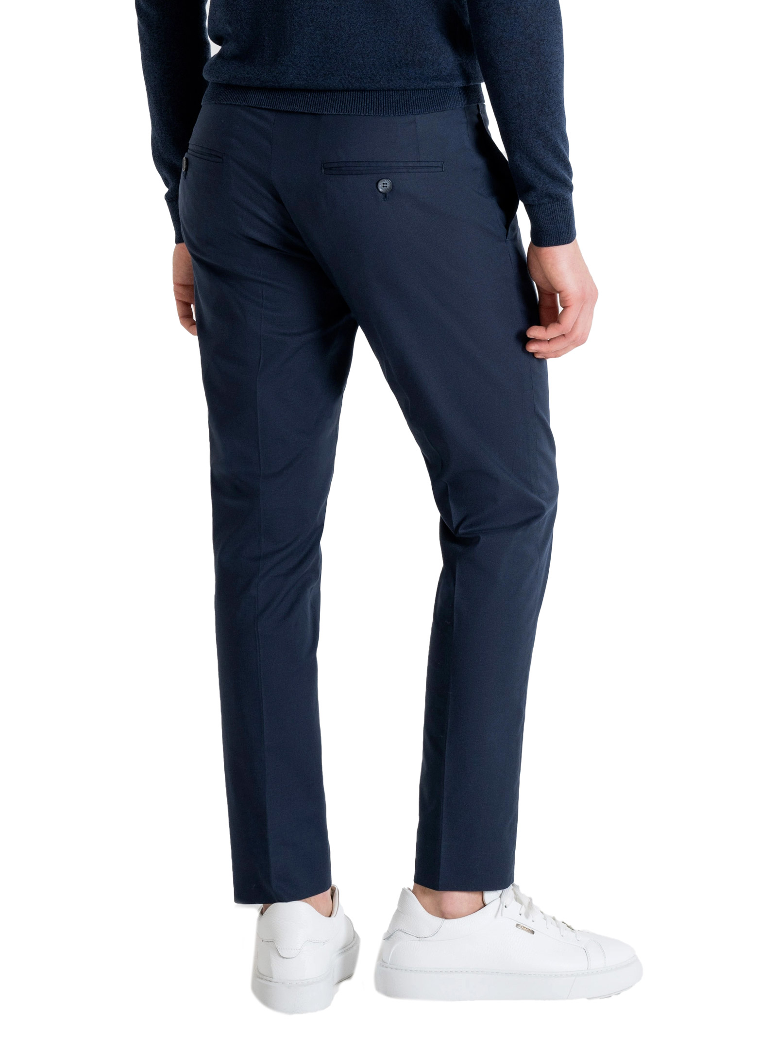 Uomo Pantaloni Pantaloni Bambino 48% Cotone, Taglio Moderno
