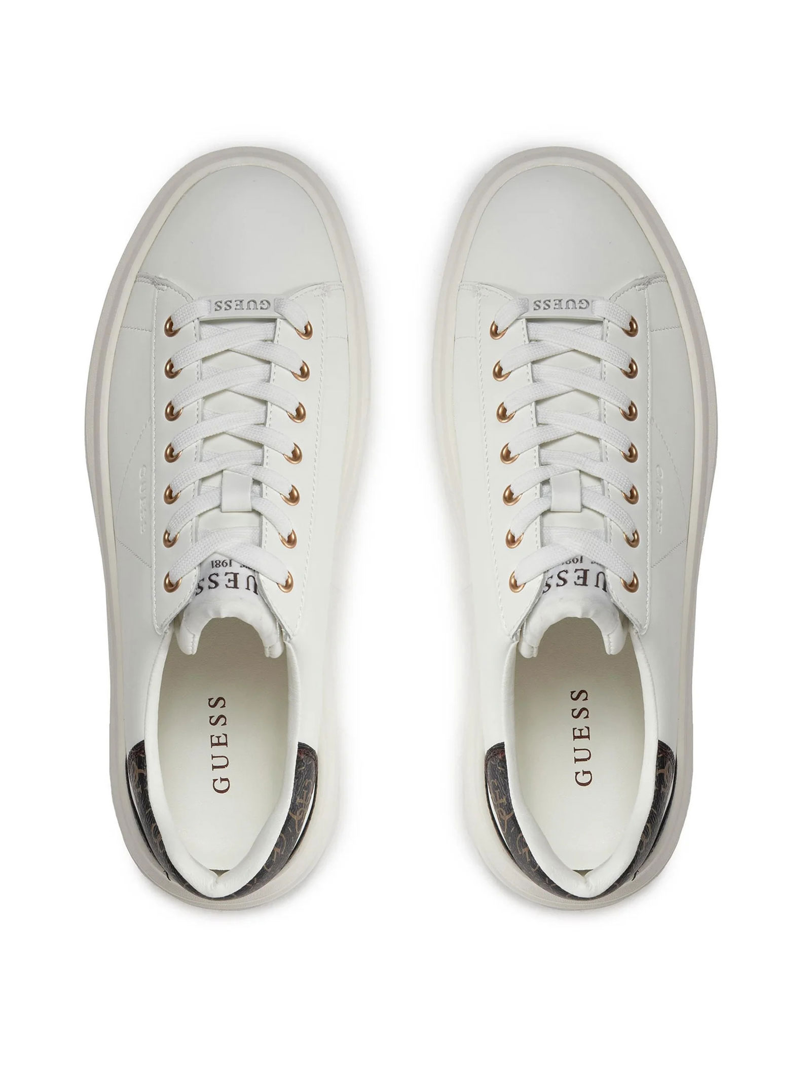 Guess Bleek – Scarpe Da Ginnastica Uomo In Ecopelle Con Soletta Memory Foam