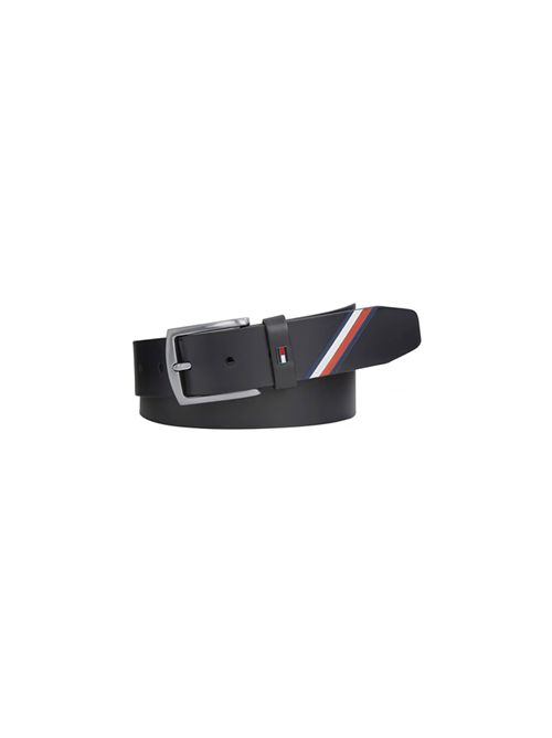 TOMMY HILFIGER Leather Belt TOMMY | AM0AM11467BDS