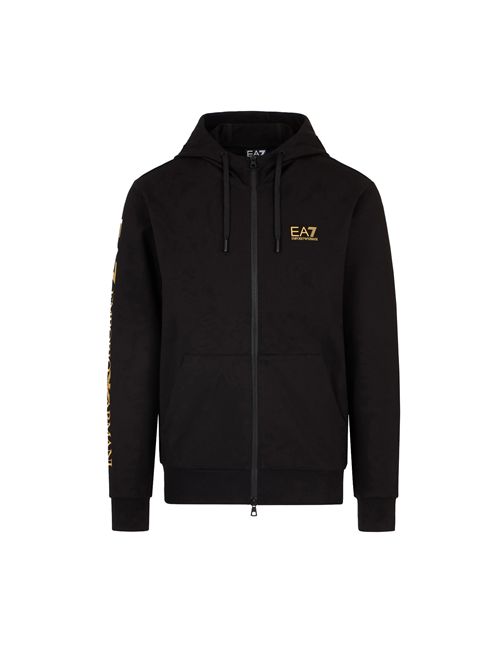 EMPORIO ARMANI Logo Series Cotton Hoodie EA7 | 7M000568MC004