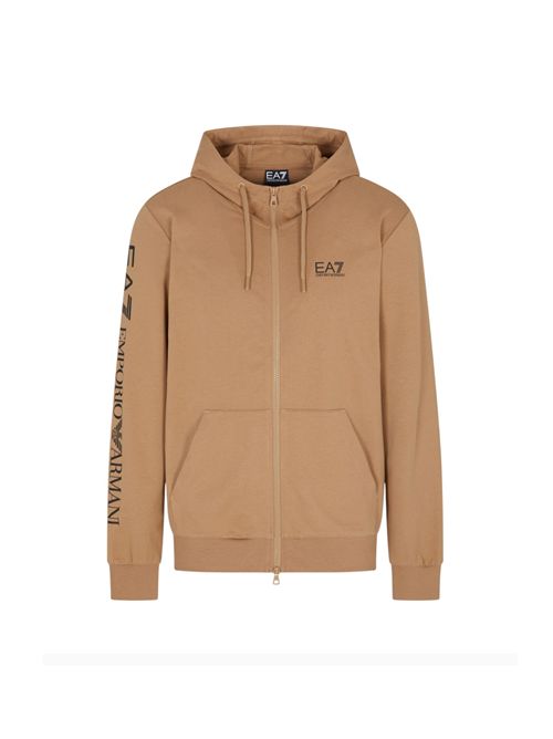 EMPORIO ARMANI Logo Series Cotton Hoodie EA7 | 7M000568U6171