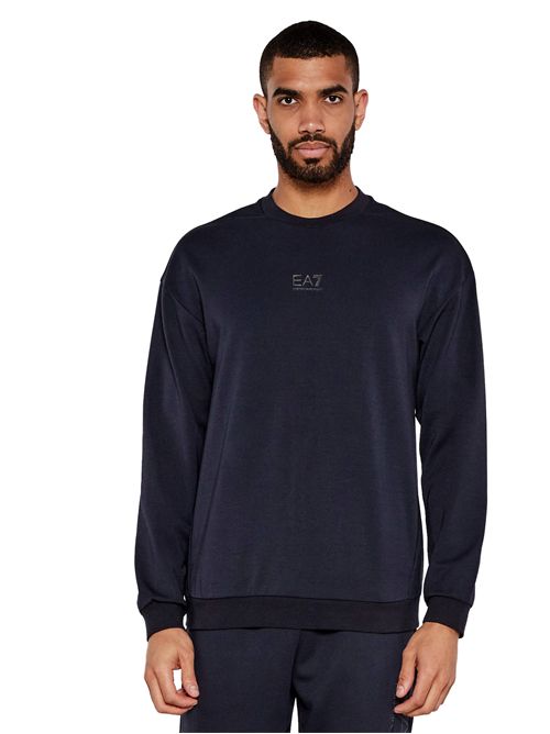 EMPORIO ARMANI Fine Stretch Knit Sweatshirt EA7 | 7M000659UB102