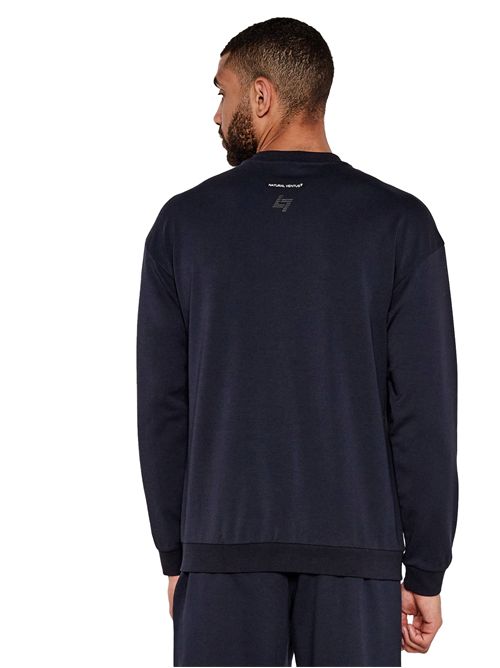 EMPORIO ARMANI Fine Stretch Knit Sweatshirt EA7 | 7M000659UB102