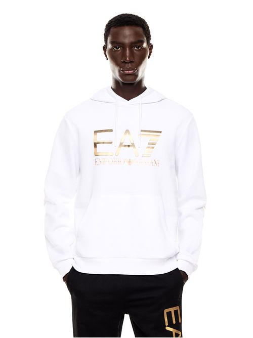 EMPORIO ARMANI Logo Series Maxi Hoodie EA7 | 7M001190U0002