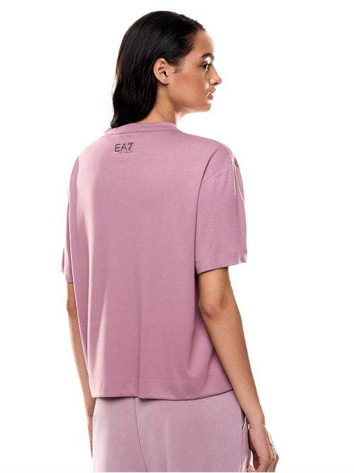 EMPORIO ARMANI T-shirt Precious in viscosa EA7 | 7W000442UA272