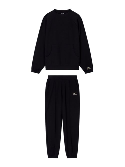 EMPORIO ARMANI Tuta in interlock di modal stretch EA7 | 7W000672UC001