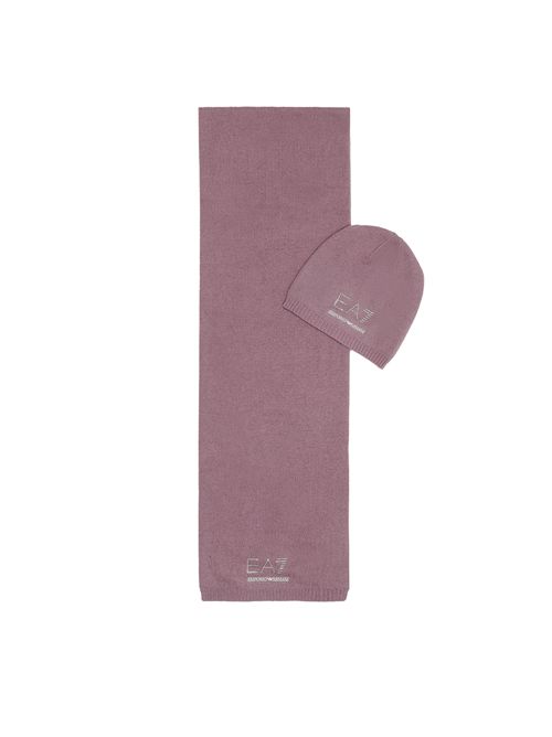 EMPORIO ARMANI Evolution Beanie and Scarf Set EA7 | 7W000717UA272