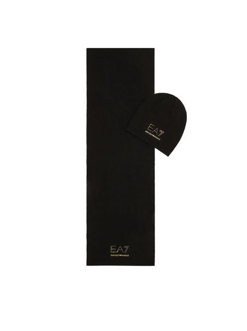 EMPORIO ARMANI Evolution Beanie and Scarf Set EA7 | 7W000717UC001