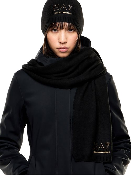 EMPORIO ARMANI Evolution Beanie and Scarf Set EA7 | 7W000717UC001