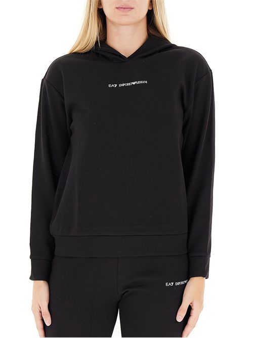 EMPORIO ARMANI Felpa con cappuccio EA7 | 7W000800UC001