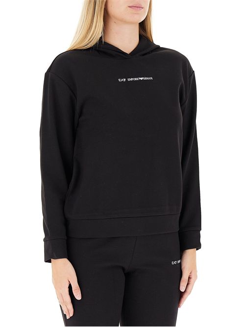 EMPORIO ARMANI Felpa con cappuccio EA7 | 7W000800UC001