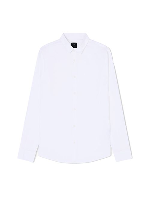 ARMANI EXCHANGE Camicia slim fit in popeline EXCHANGE | 8NZC31ZN28Z1100