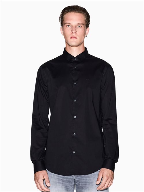 ARMANI EXCHANGE Camicia slim fit in popeline EXCHANGE | 8NZC31ZN28Z1200
