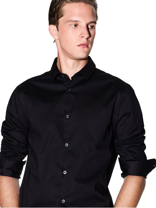ARMANI EXCHANGE Camicia slim fit in popeline EXCHANGE | 8NZC31ZN28Z1200