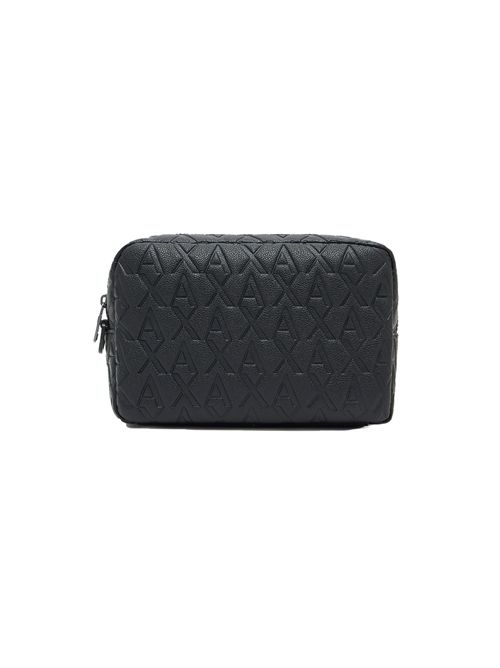 ARMANI EXCHANGE Clutch con logo in rilievo allover EXCHANGE | XM001272AF12133UC001