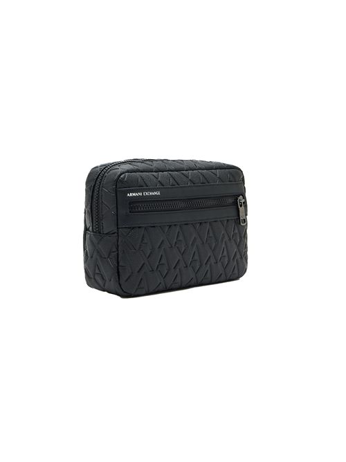 ARMANI EXCHANGE Clutch con logo in rilievo allover EXCHANGE | XM001272AF12133UC001