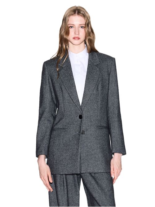 ARMANI EXCHANGE doppiopetto tessuto spigato EXCHANGE | XW000693AF16146M8049