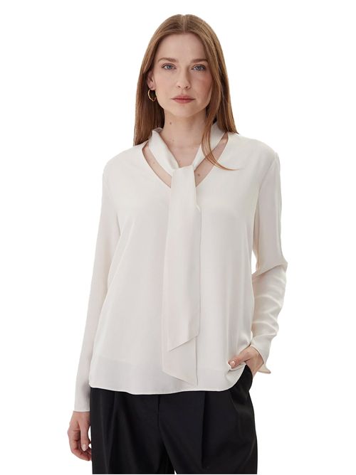 ARMANI EXCHANGE Camicia con fiocco EXCHANGE | XW000732AF16122U1003