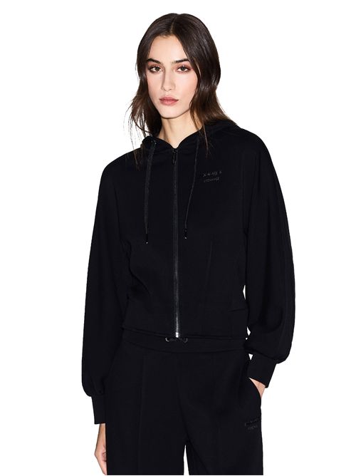 ARMANI EXCHANGE Felpa con cappuccio cropped EXCHANGE | XW000802AF16111UC001
