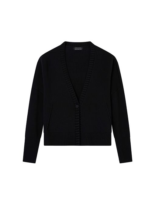 ARMANI EXCHANGE Asymmetric Cotton Cardigan EXCHANGE | XW001304AF16552UC001