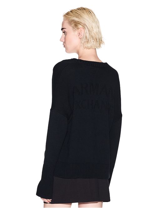 ARMANI EXCHANGE Asymmetric Cotton Cardigan EXCHANGE | XW001304AF16552UC001