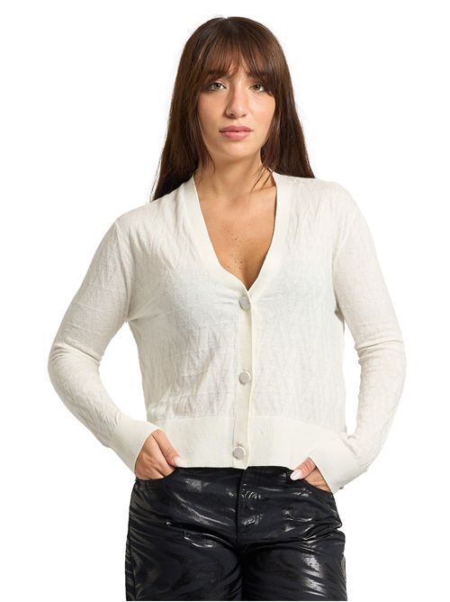 ARMANI EXCHANGE Cardigan with Lettering Logo EXCHANGE | XW001315AF16619F0060