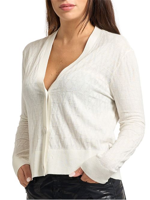 ARMANI EXCHANGE Cardigan with Lettering Logo EXCHANGE | XW001315AF16619F0060