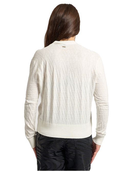 ARMANI EXCHANGE Cardigan with Lettering Logo EXCHANGE | XW001315AF16619F0060