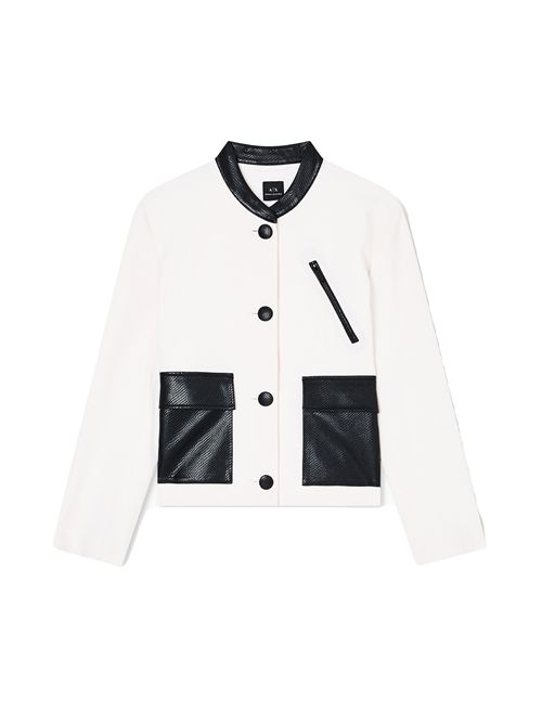 ARMANI EXCHANGE Giacca corta in tessuto strutturato EXCHANGE | XW001697AF16209M0001