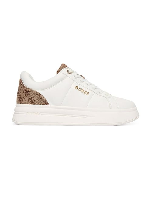GUESS Welli Leather Sneakers GUESS | FLFWLLFAL12BEIBR