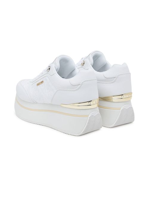 GUESS Camrio 4G Logo Runner Sneakers GUESS | FLTCM9FAL12WHITE
