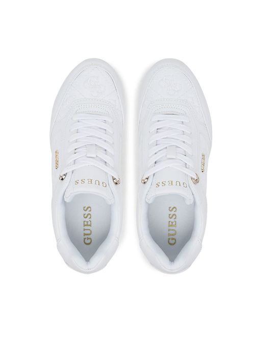 GUESS Camrio 4G Logo Runner Sneakers GUESS | FLTCM9FAL12WHITE