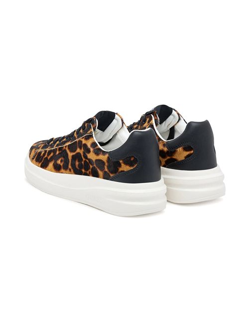 GUESS Elbina8 Tan Sneakers GUESS | FLTEL8LEA12TAN