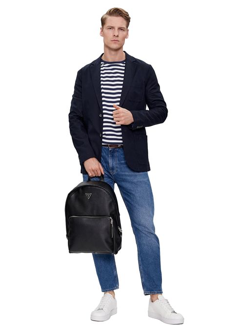 GUESS Milano Saffiano Backpack GUESS | HMECSAP3406BLA