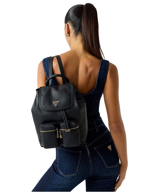 GUESS Manhattan Backpack with Pockets GUESS | HWBG7118310BLA