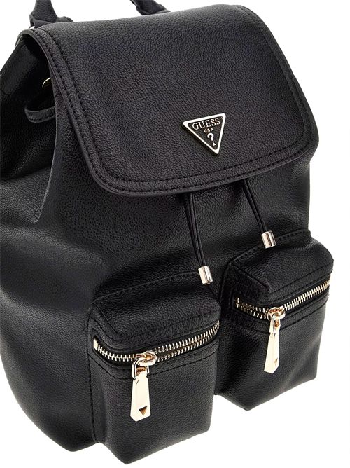 GUESS Manhattan Backpack with Pockets GUESS | HWBG7118310BLA