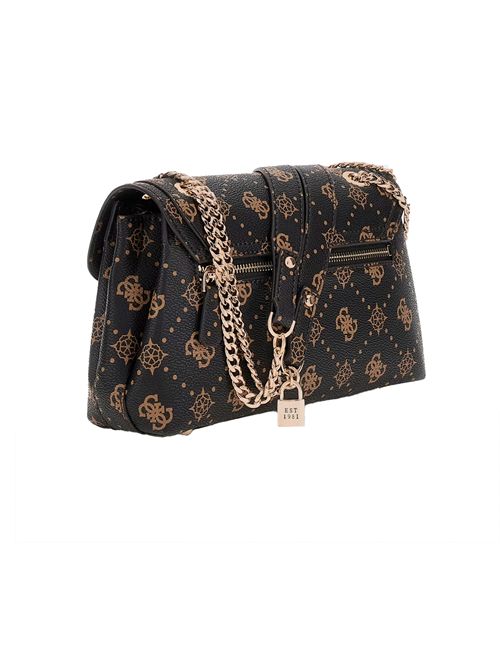 GUESSA Borsa a spalla Silia 4G logo peony GUESS | HWGP9890210ESL