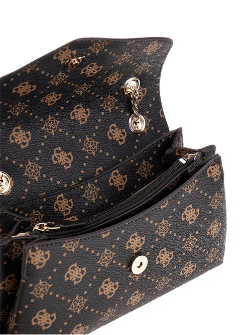 GUESSA Borsa a spalla Silia 4G logo peony GUESS | HWGP9890210ESL