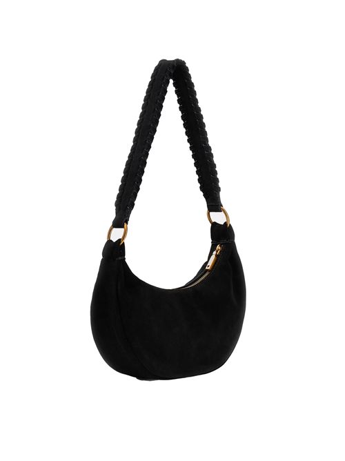 GUESS Borsa Mini hobo Amita vera pelle GUESS | HWSB9539720BLA