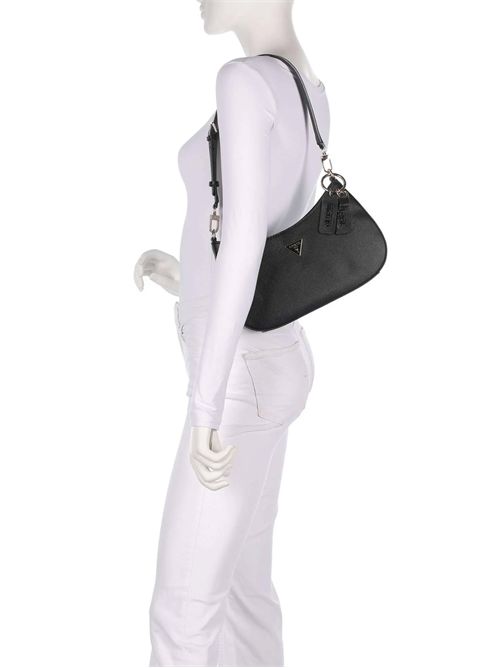 GUESS Borsa a spalla Noelle saffiano GUESS | HWZG9672180BLA