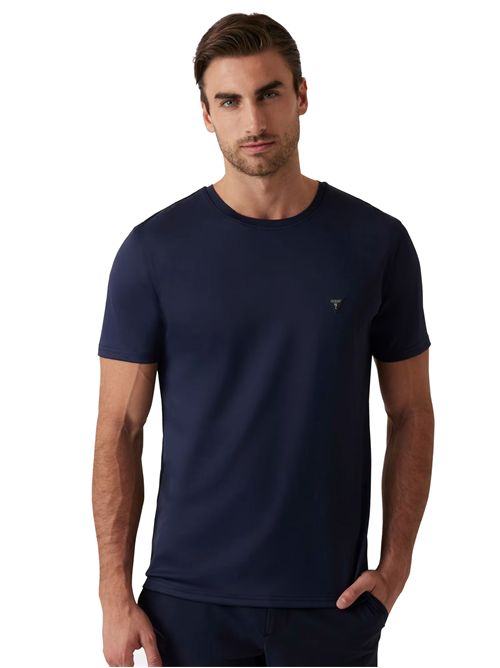 GUESS T-shirt in tessuto tecnico stretch GUESS | M4YI60KCBM0G7V2