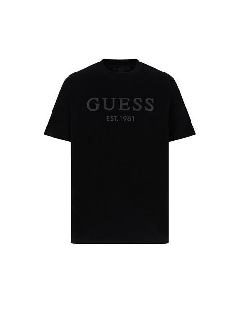 GUESS T-shirt con logo frontale GUESS | M5YI17I3Z14JBLK