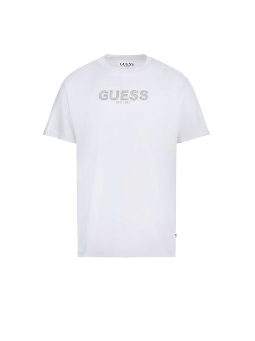 GUESS T-shirt con logo ricamato GUESS | M5YI41KBW41G011