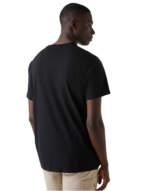 Guess T-Shirt Uomo M92I42-J1300 Grigio: Super Slim, Girocollo, In Cotone E Viscosa