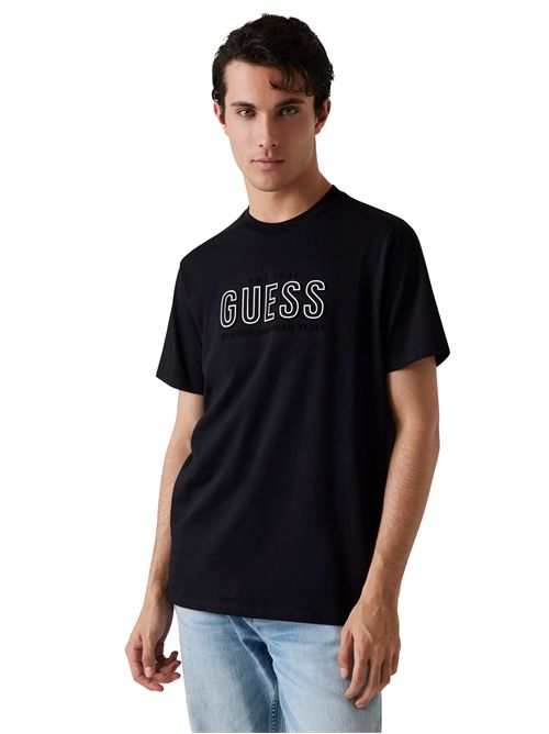 ss bsc guess embossed logo tee GUESS | M5YI44KBW41JTMU