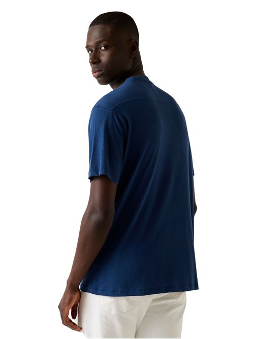 GUESS T-ahirt  in misto lino con logo GUESS | M5YI63KCY30G7EG