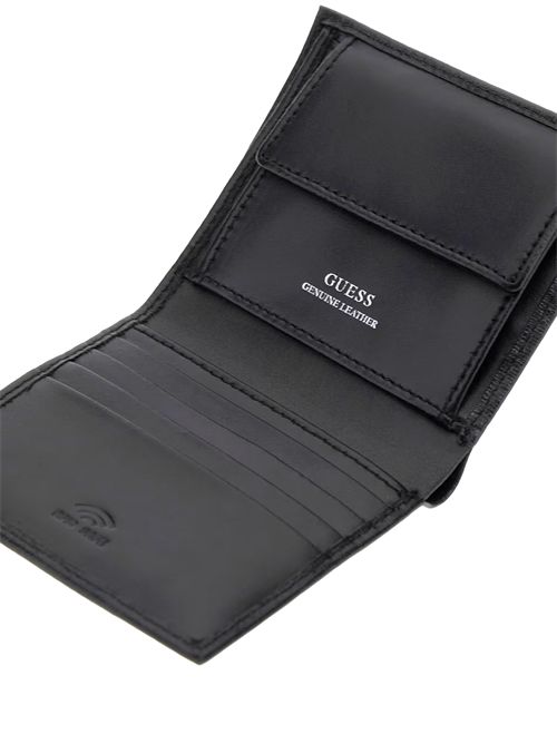 GUESS Mito Saffiano Wallet GUESS | SMCSLELEA22BLA