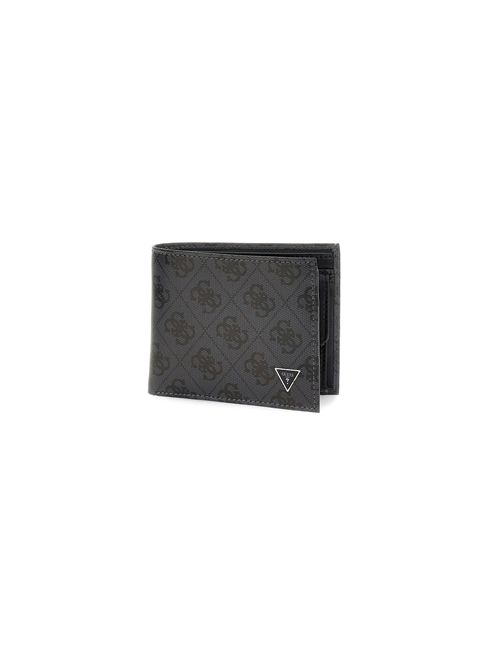 GUESS 4G Logo Card Holder Wallet GUESS | SMMALLLEA27BLA